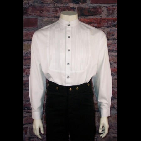 Frontier Classic Gambler Shirt White Size L & 2XL